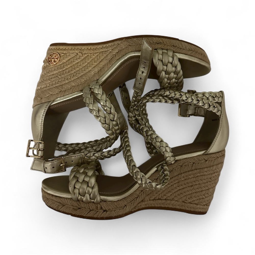 Tory Burch Metallic Women Wedges